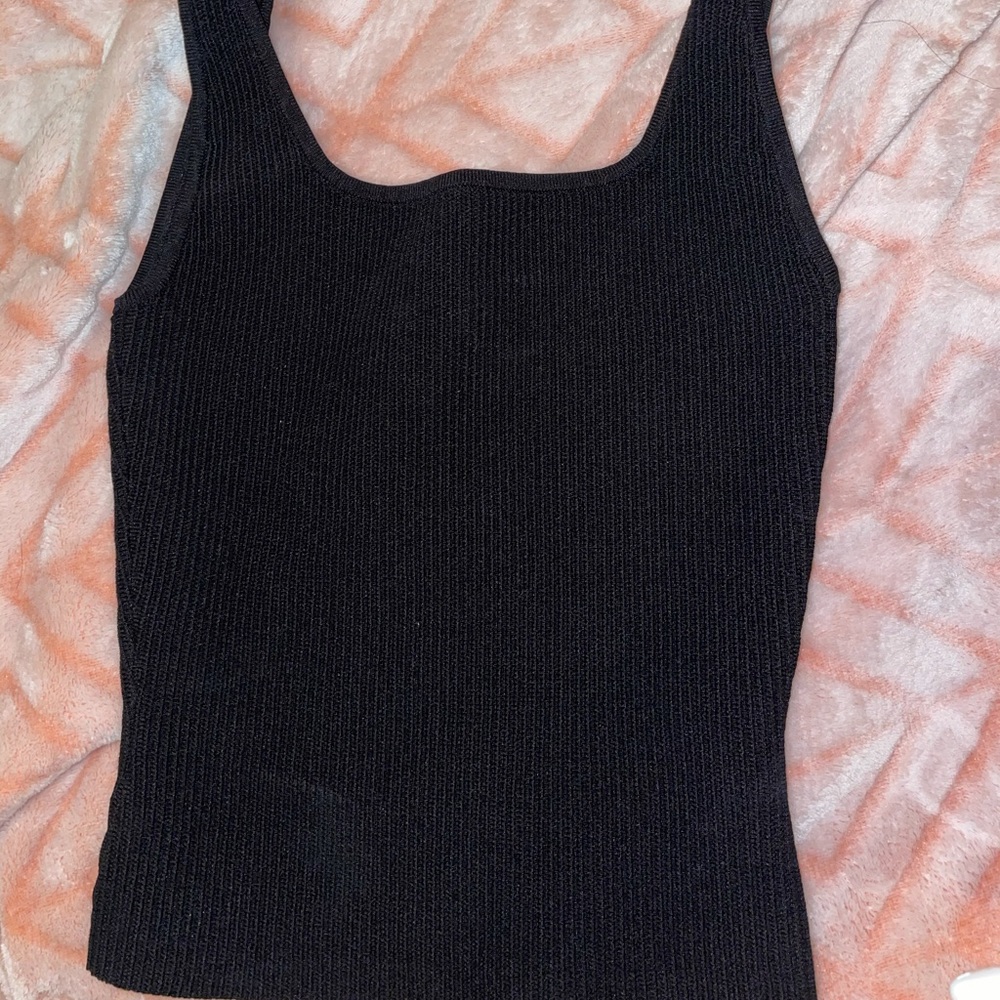 Sculpt knit tank long